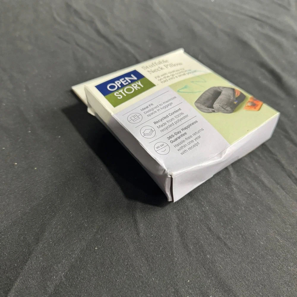 Packing Cube with Neck Pillow - Open Story™ - Gray